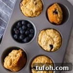 Giant Gluten-Free Eggless Blueberry Muffins - Moist & Fluffy 2 img 5872 6