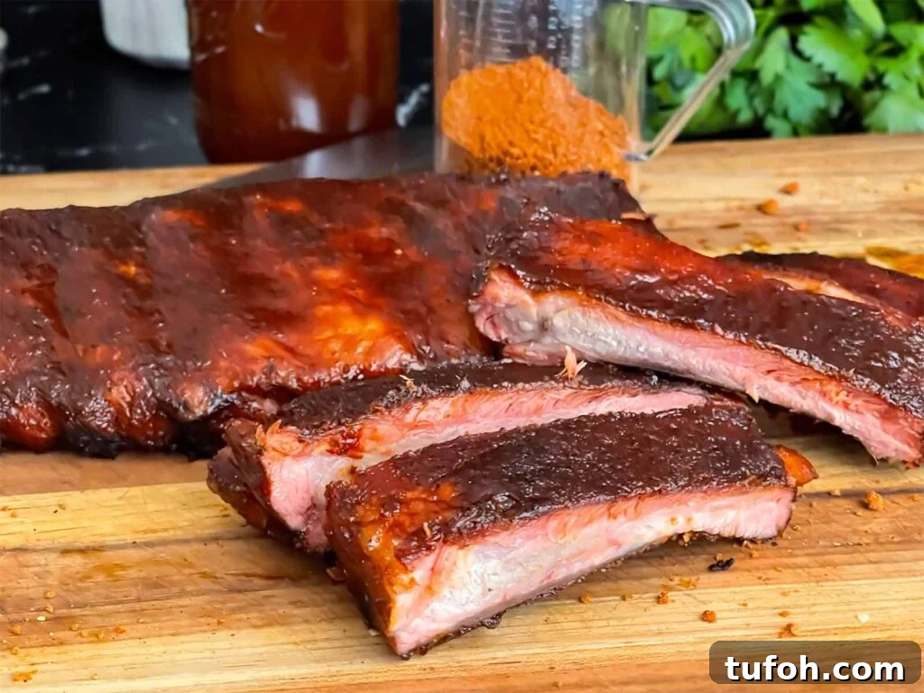 Perfect Whole Smoked Turkey: Year-Round Smoking Guide 14 Kansas City style ribs.