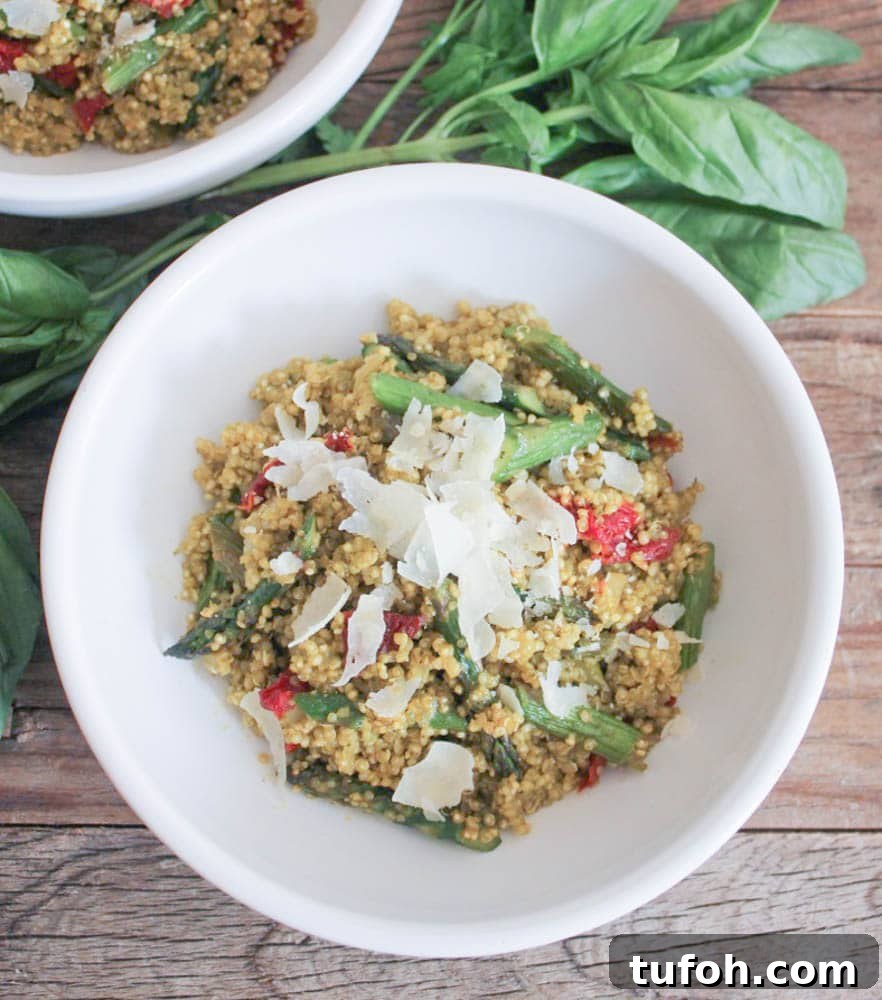 Quinoa-Risotto-with-Roasted-Asparagus-Sun-dried-Tomatoes-and-Herbs-6