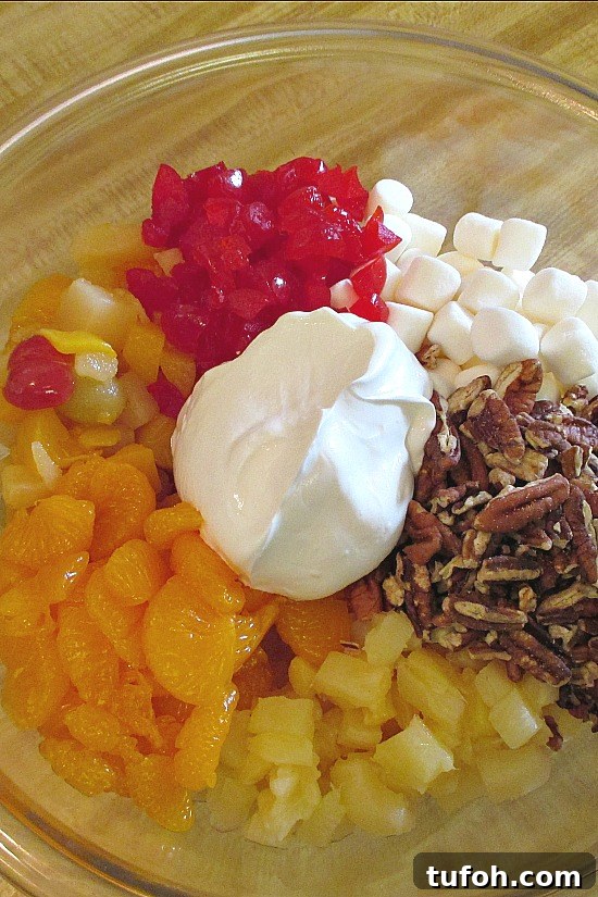 Classic Ambrosia Salad