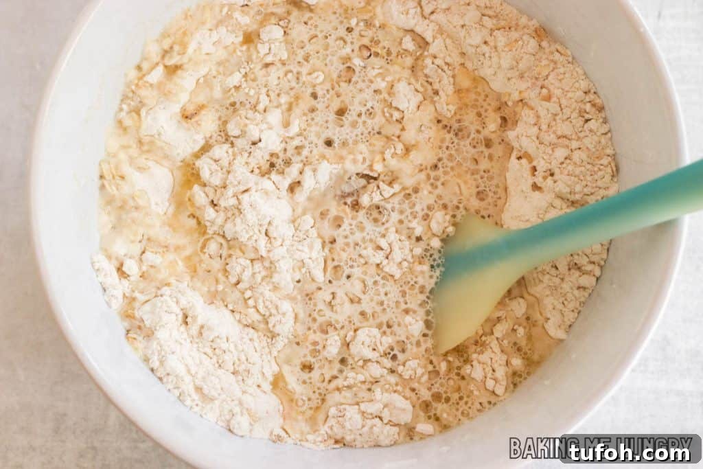 Homemade Oat Bread Recipe: Soft, Nutty Loaf You Can Bake at Home 6 mixed dry ingredients