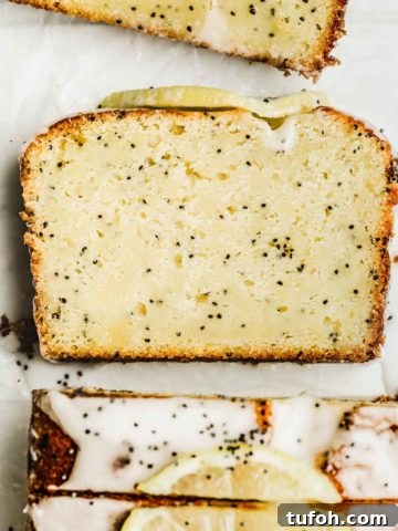 Cake Citron Pavot et Glaçage au Sucre