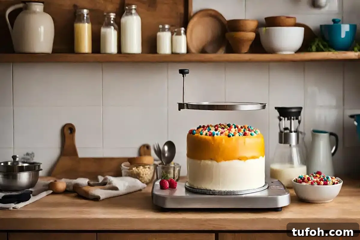 Half-Birthday Cake Ideas to Celebrate Every Milestone 3 Detailed view of baking ingredients measured with precision for a half birthday cake.