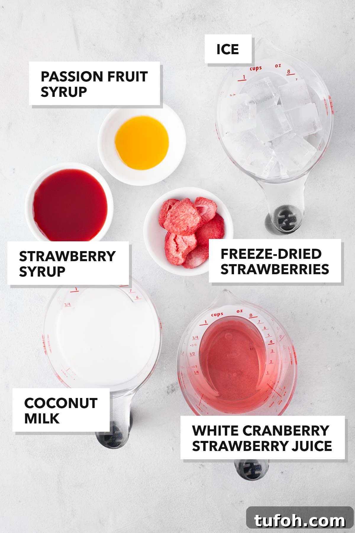 Starbucks Pink Drink ingredients.