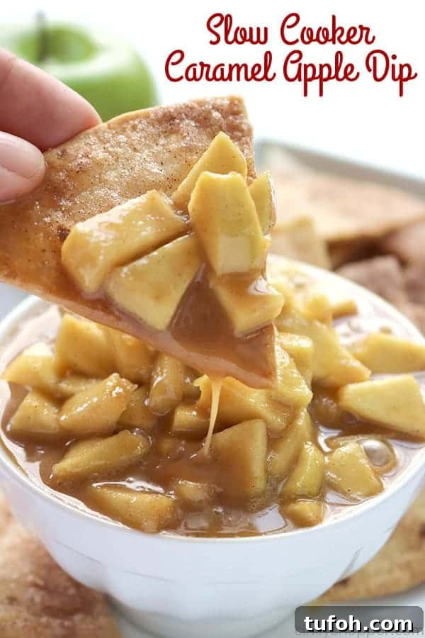 Slow Cooker Caramel Apple Dip Recipe for Cozy Gatherings 3 Slow Cooker Caramel Apple Dip in a Crock-Pot