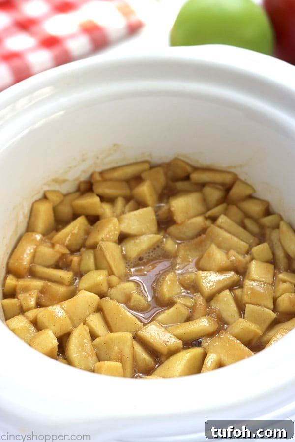Slow Cooker Caramel Apple Dip Recipe for Cozy Gatherings 4 Caramel Apple Dip serving suggestion