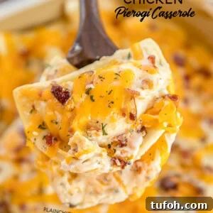 pierogies on a spoon