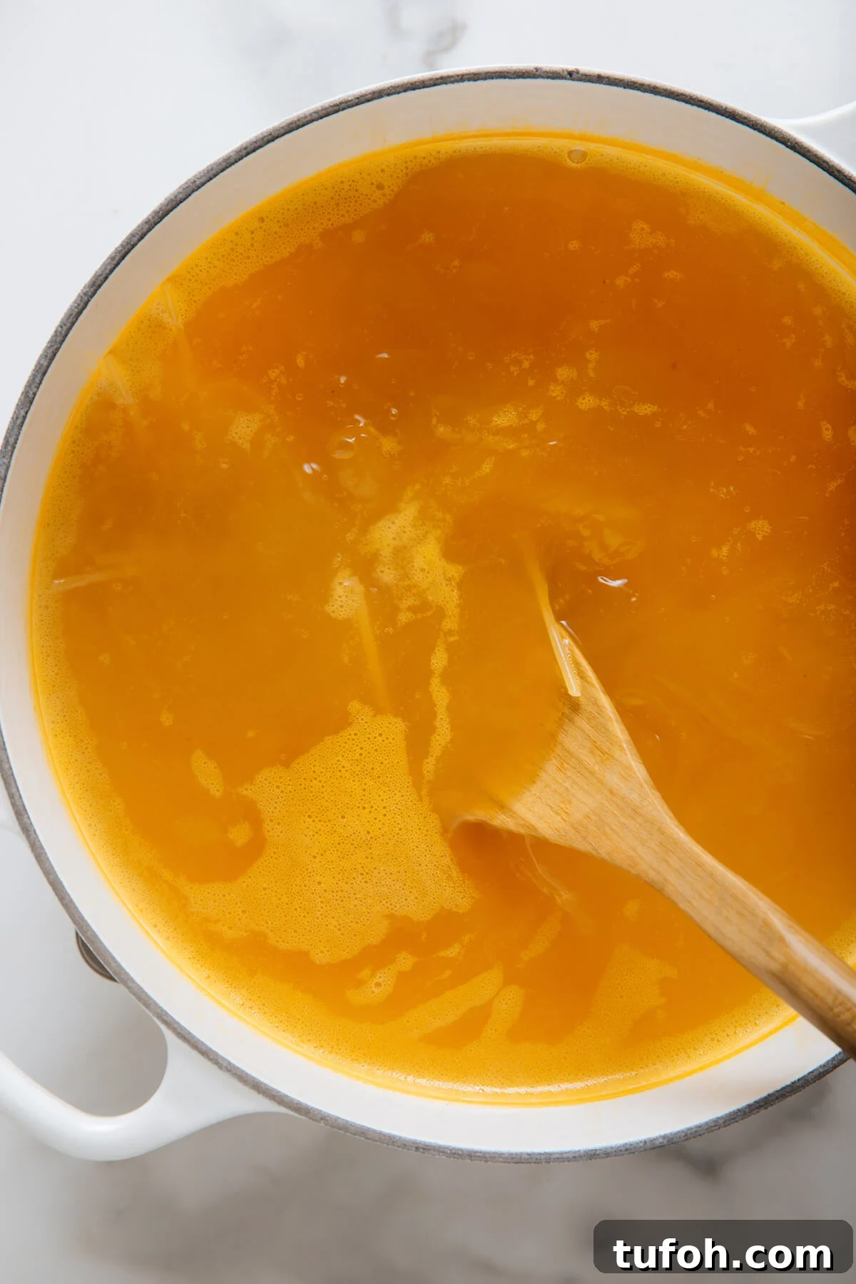 boiling broth