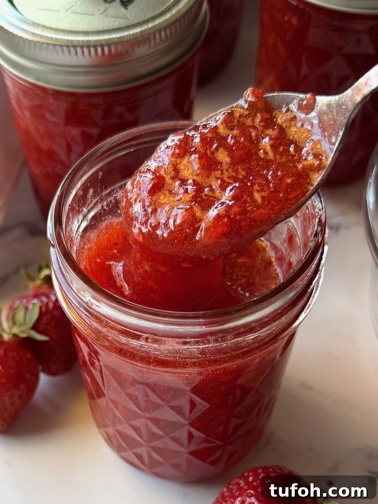 Mom-Inspired Strawberry Freezer Jam