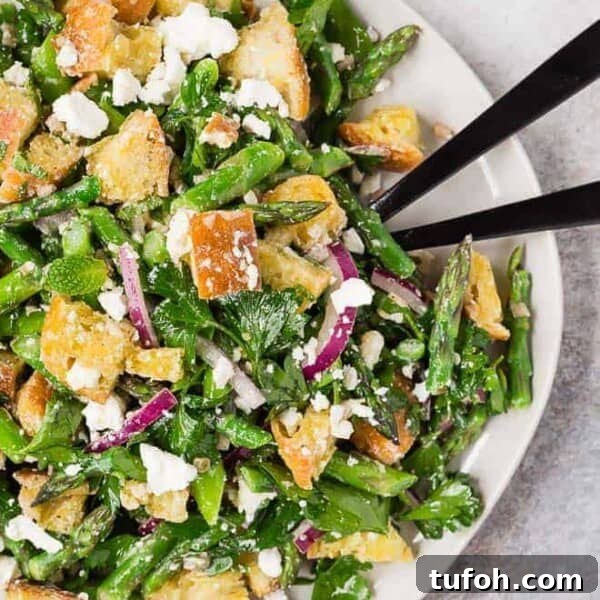 Crispy Air Fryer Asparagus in Minutes 12 Asparagus panzanella salad