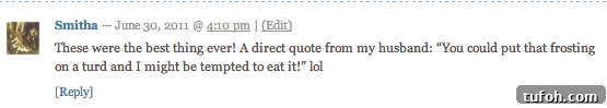 laughing comment screenshot
