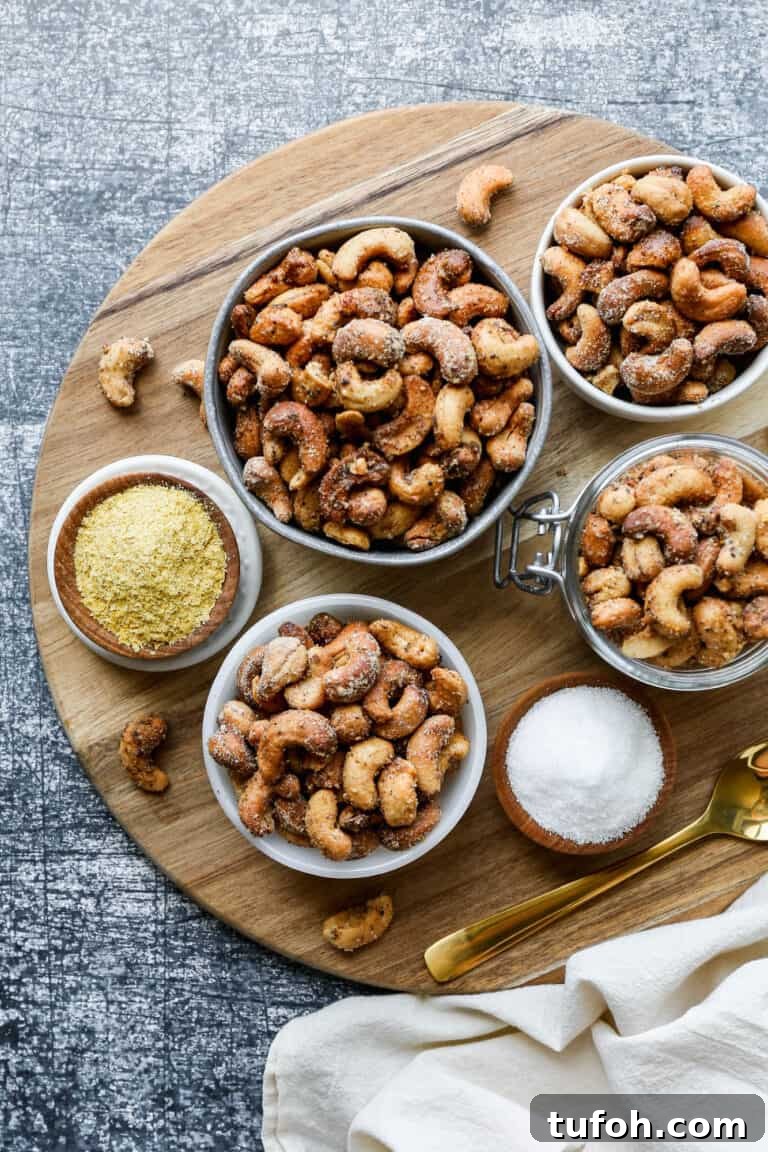 Salt & pepper roasted cashews