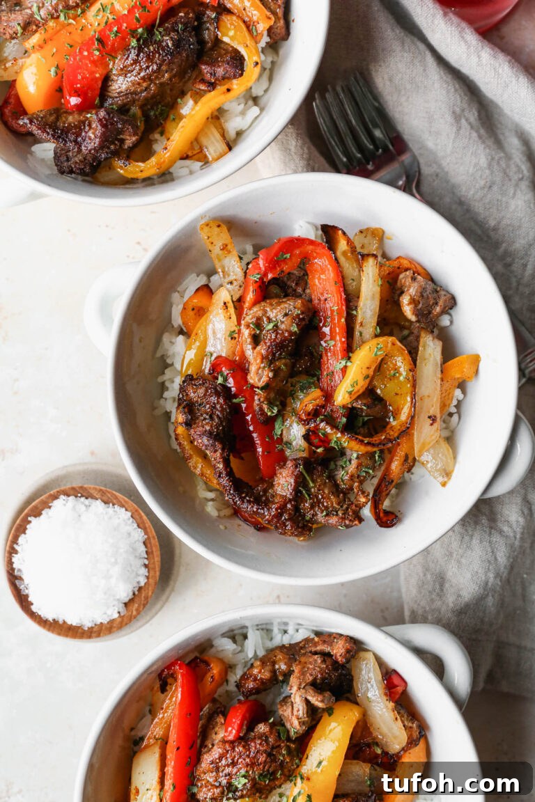 Air fryer fajitas