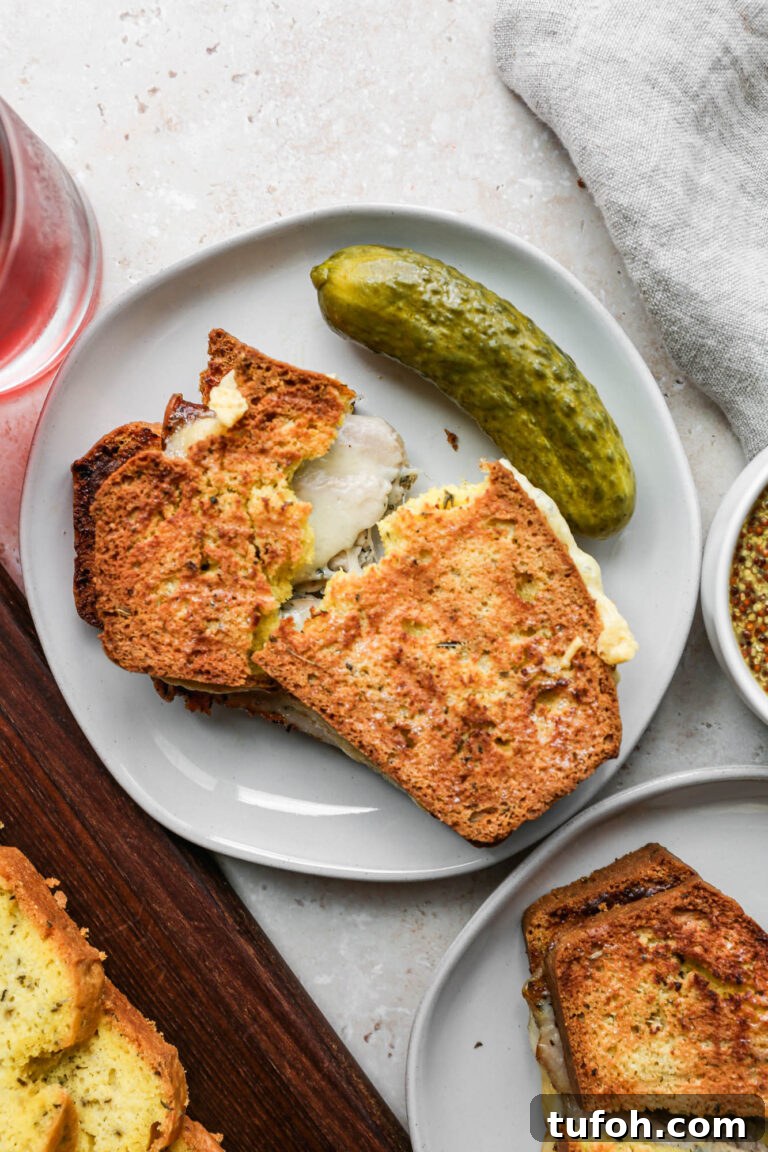 Low carb turkey sandwich