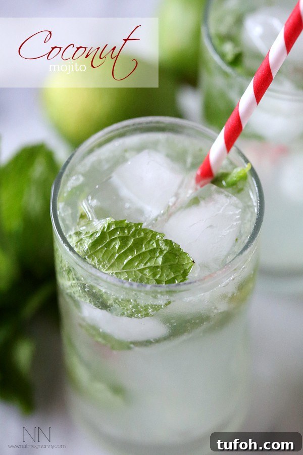 Coconut mojito Coconut mojito
