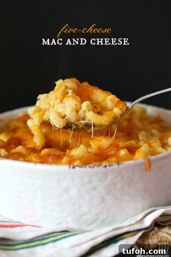 Five cheese mac and cheese Five cheese mac and cheese