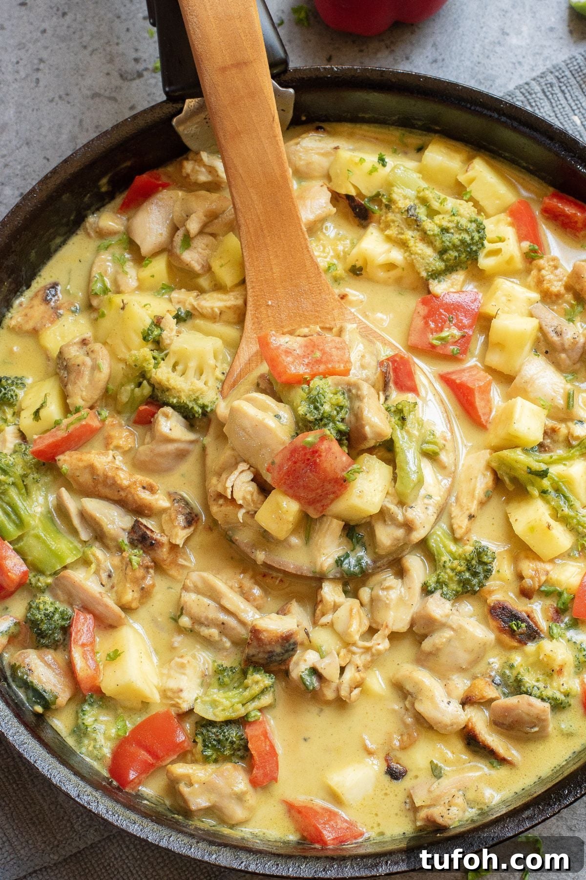 Thai Pineapple Chicken Curry