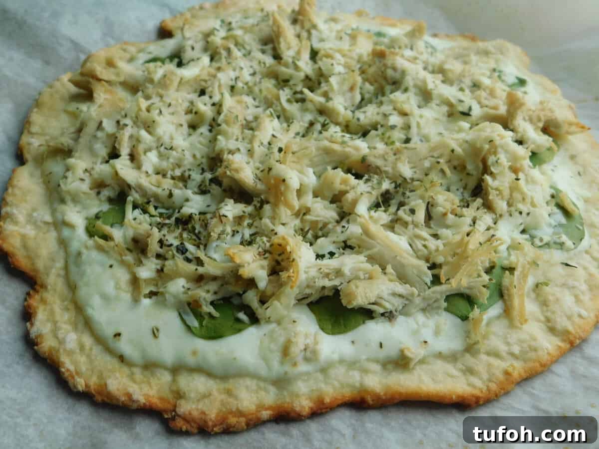 Light Alfredo Pizza Recipe with Creamy Garlic Sauce and Veggies 6 img 8947 5