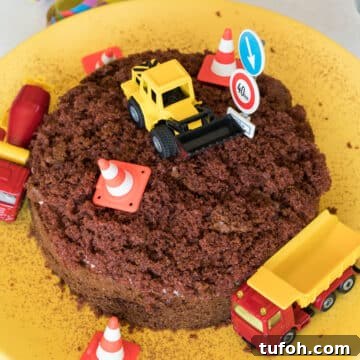 Construction Site Cake Ideas for Kids' Birthday Parties 6 Construction Site Cake Perfect for Kids