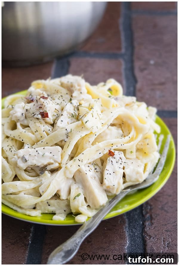 Creamy One-Pot Fettuccine Alfredo Recipe 5 One Pot Healthy Fettuccine Alfredo Recipe 2