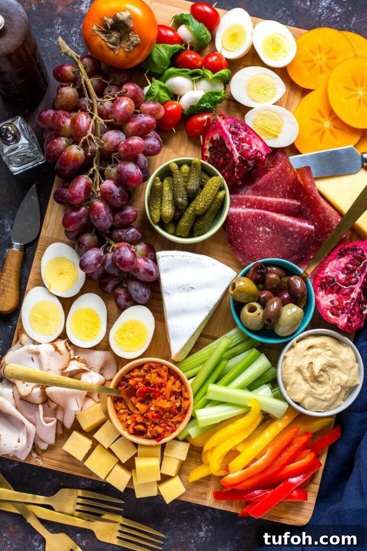 Image for Delicious & Healthy Charcuterie Board