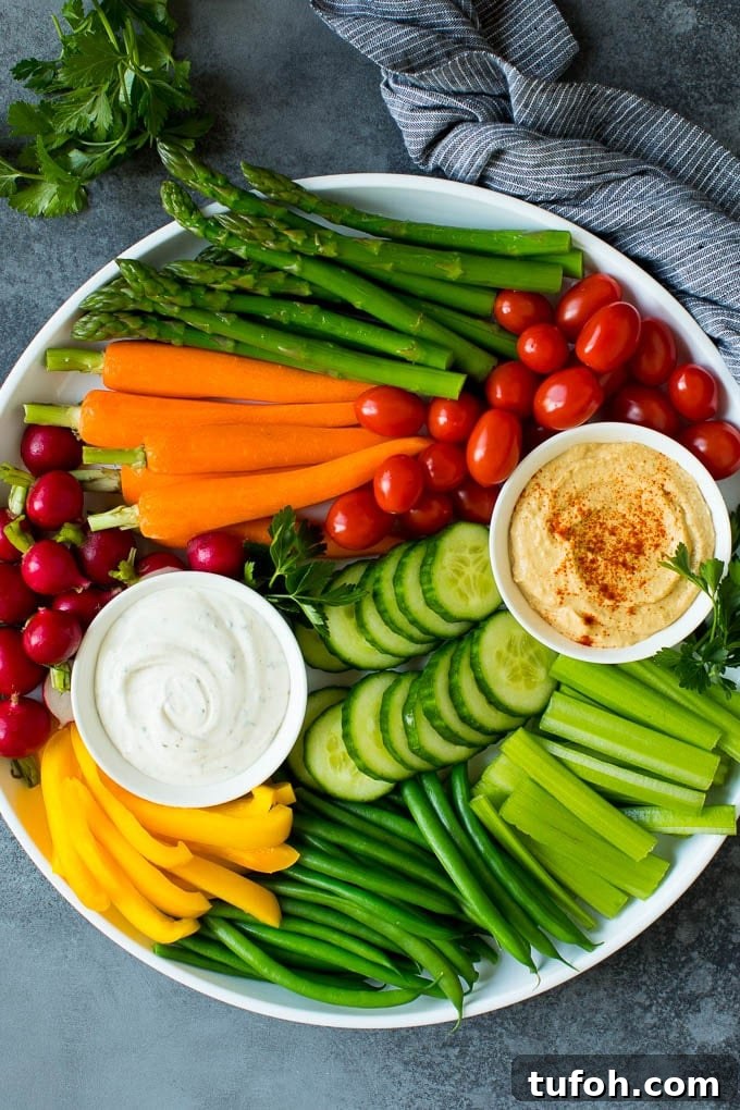 Image for The Best Veggie Tray