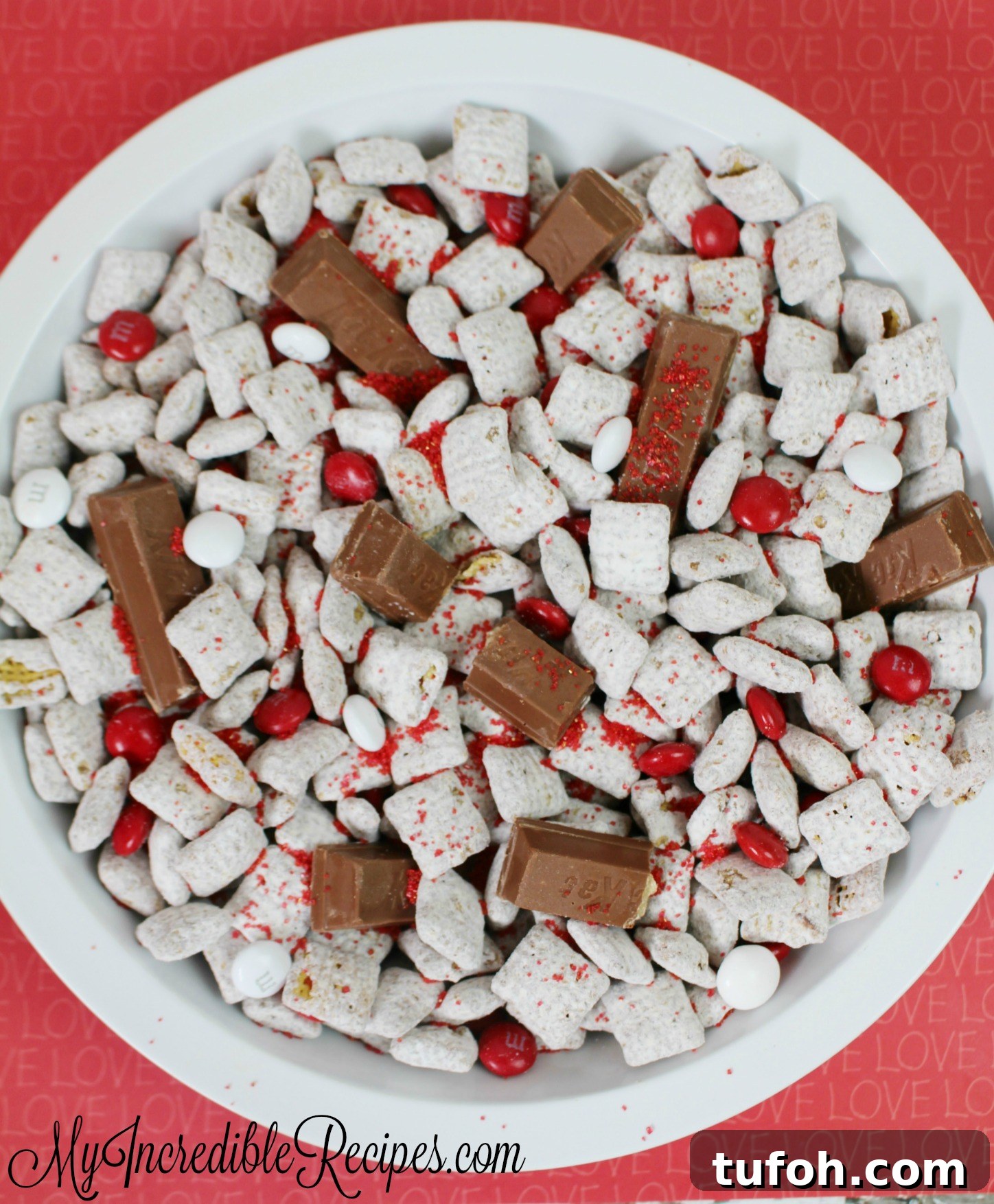 Valentine’s Day Kit Kat Muddy Buddies Recipe 5 vday1