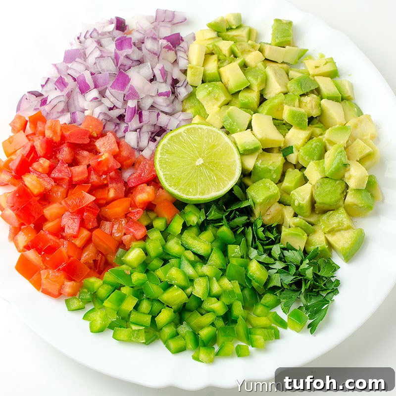 Guacamole Dip - INGREDIENTS