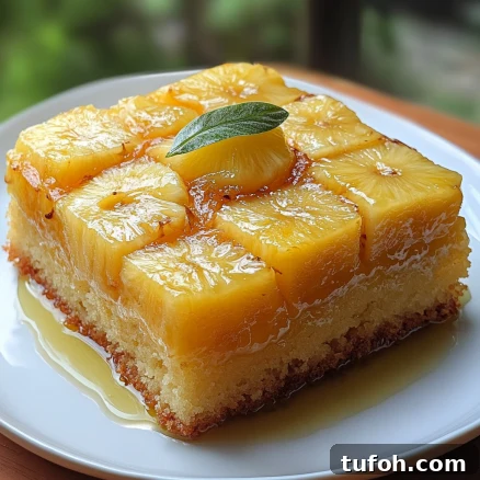 Easy 4 Ingredient Pineapple Cake