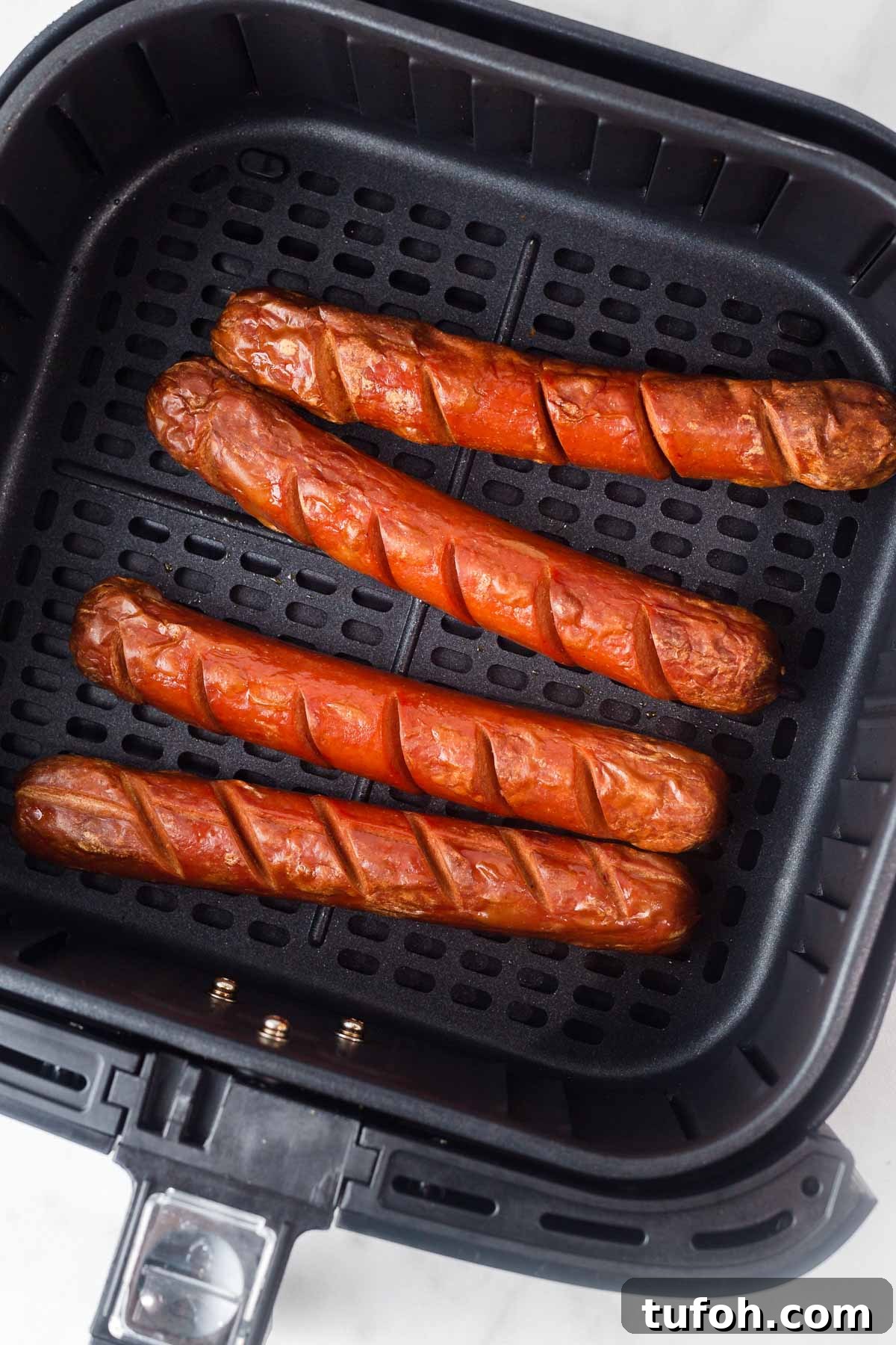 hot dogs in air fryer.